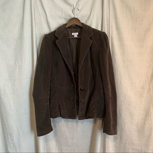 Lovely brown velvet jacket